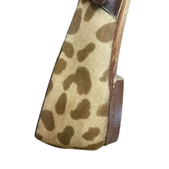 Kate Spade Flats Size 9½ Leopard Print Mary Jane Rounded Toe Chic - Picture 10 of 11
